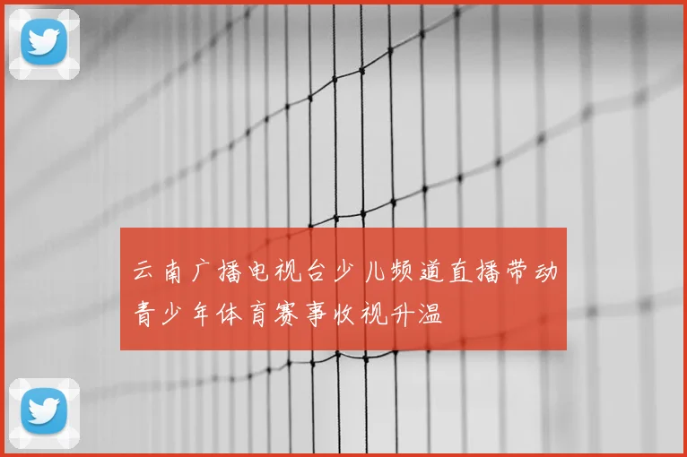 云南广播电视台少儿频道直播带动青少年体育赛事收视升温