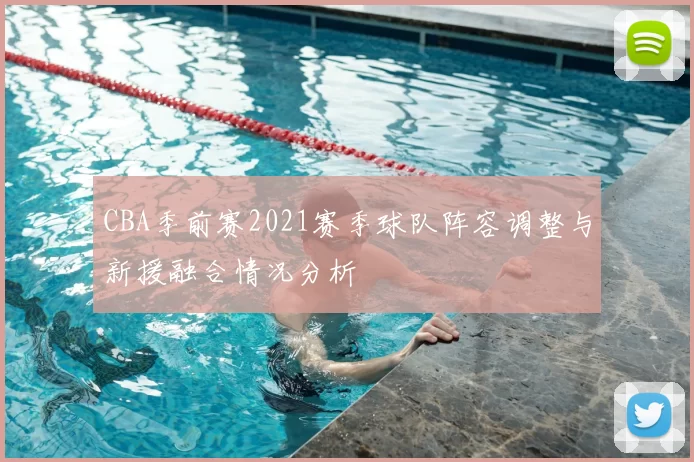 CBA季前赛2021赛季球队阵容调整与新援融合情况分析